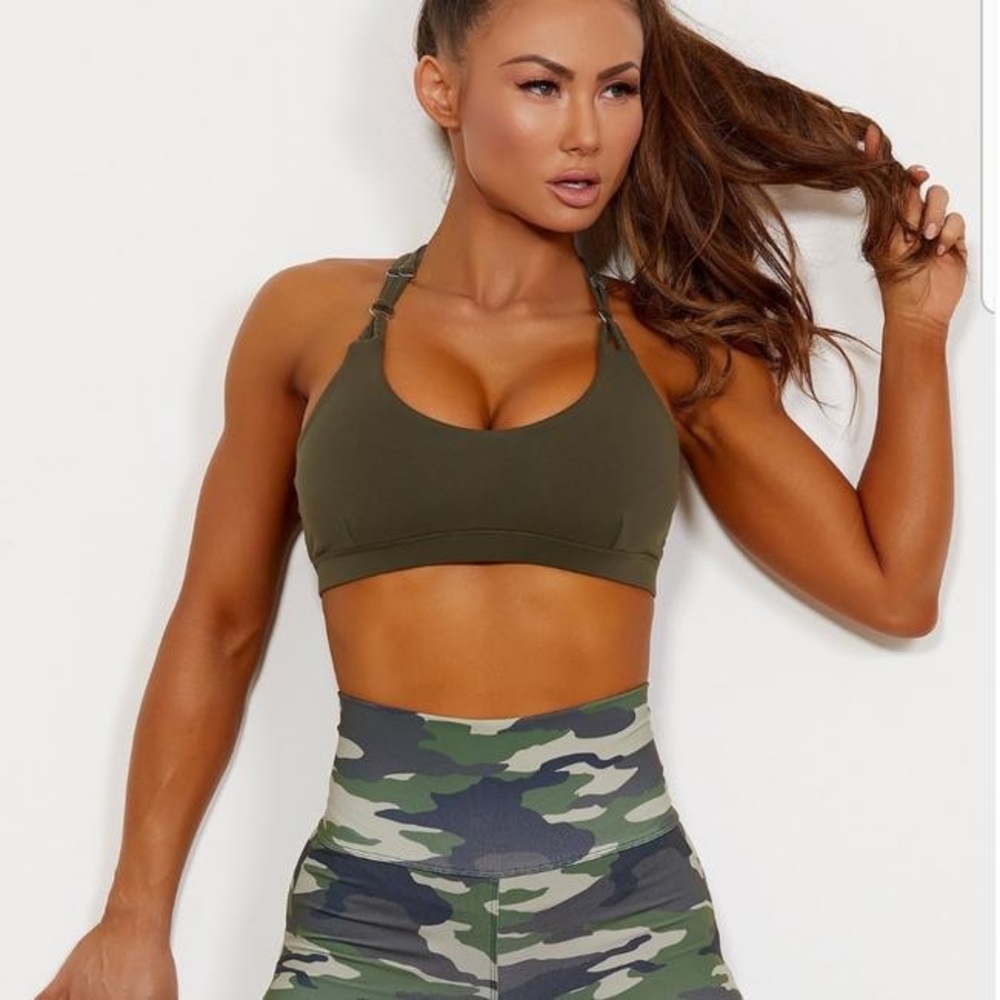 Bombshell Sportswear Tickle My Back Braided Sports Bra